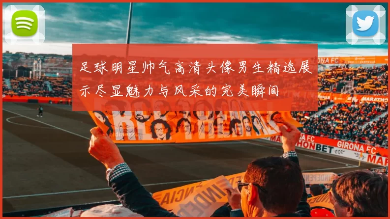 足球明星帅气高清头像男生精选展示尽显魅力与风采的完美瞬间