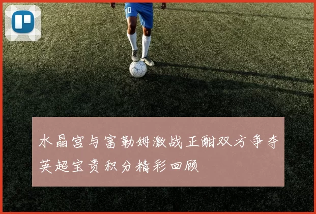 水晶宫与富勒姆激战正酣双方争夺英超宝贵积分精彩回顾