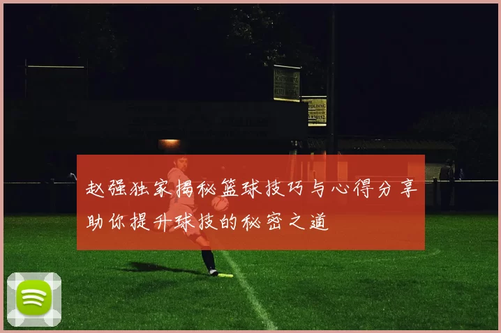 赵强独家揭秘篮球技巧与心得分享助你提升球技的秘密之道